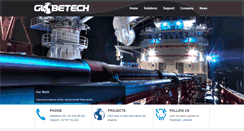 Desktop Screenshot of globetech.no